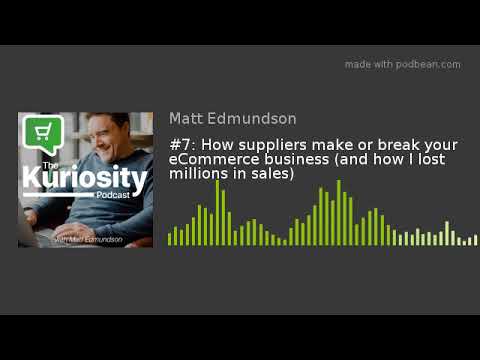 Matt Edmundson on eCommerce Podcast