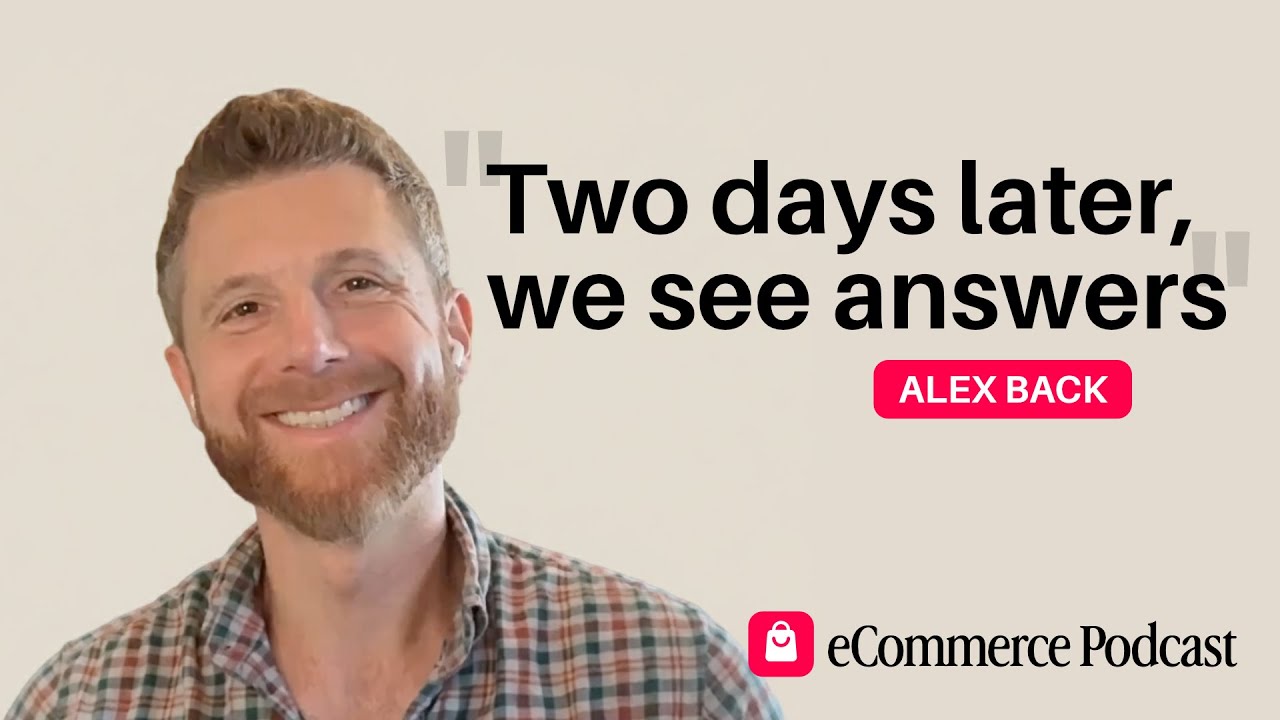 Alex Back on eCommerce Podcast