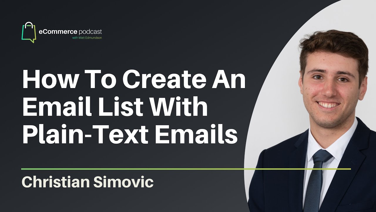 How To Create A Frothing At The Mouth Email List With Plain-Text Emails