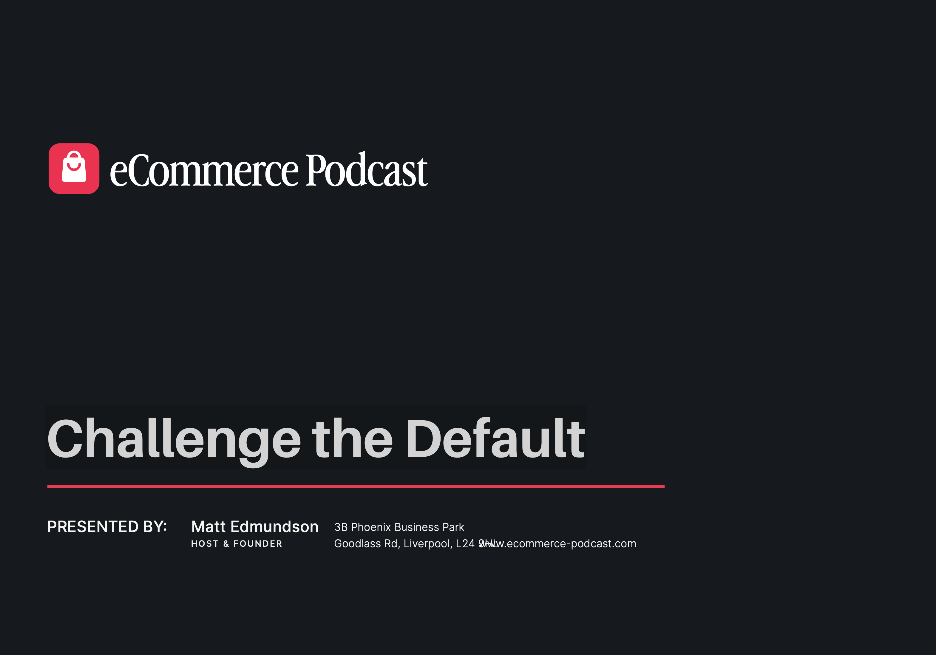 Challenge the Default